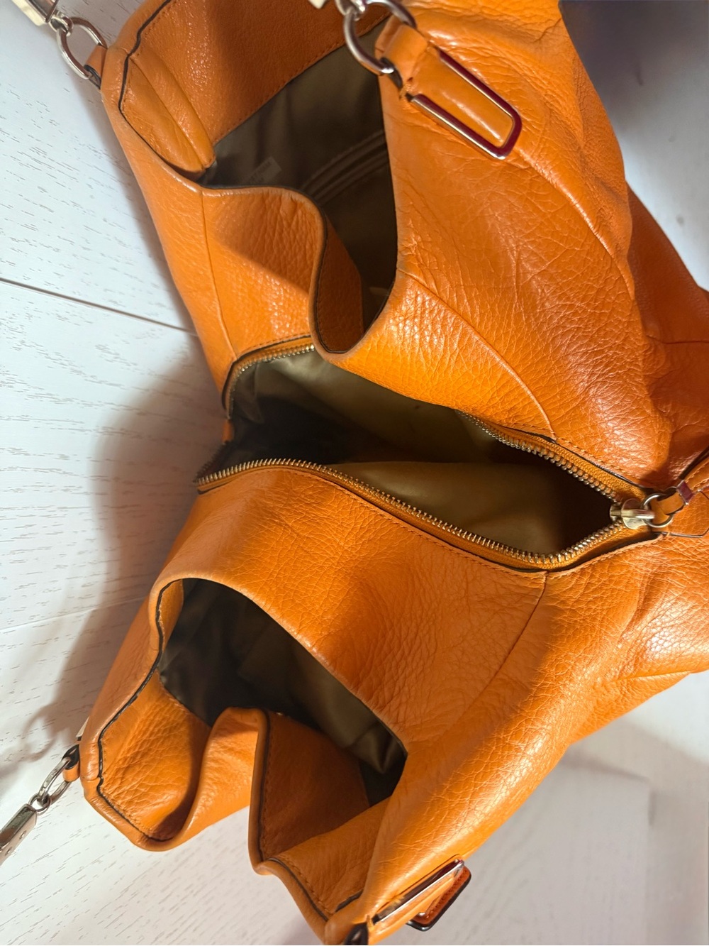 Coach Orange 2014 Madison, leather Phoebe bag with hang tag - Picture 10 of 14